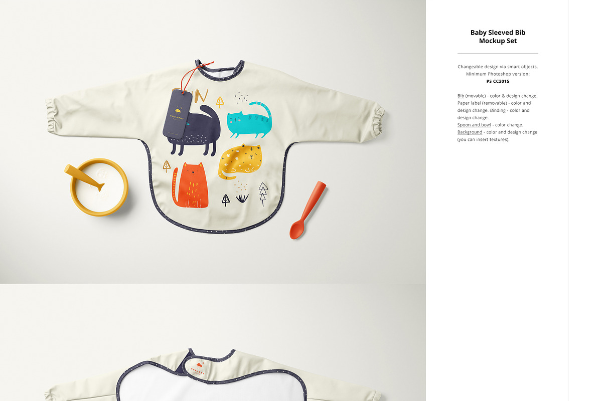 Little Fashion 2 Mockup Bundle, a Merchandise Mockup by creatsy5 (Photo 23 of 38)