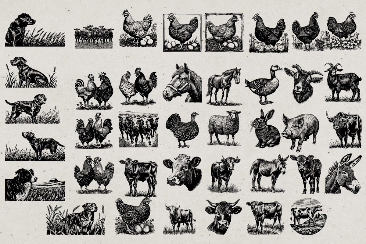 600 Farming illustrations, an Illustration by Nocturnal Wolf (Photo 12 of 23)