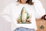 Summer Surfboard Clipart, an Illustration by Craft Nest (Thumbnail 9 of 12)