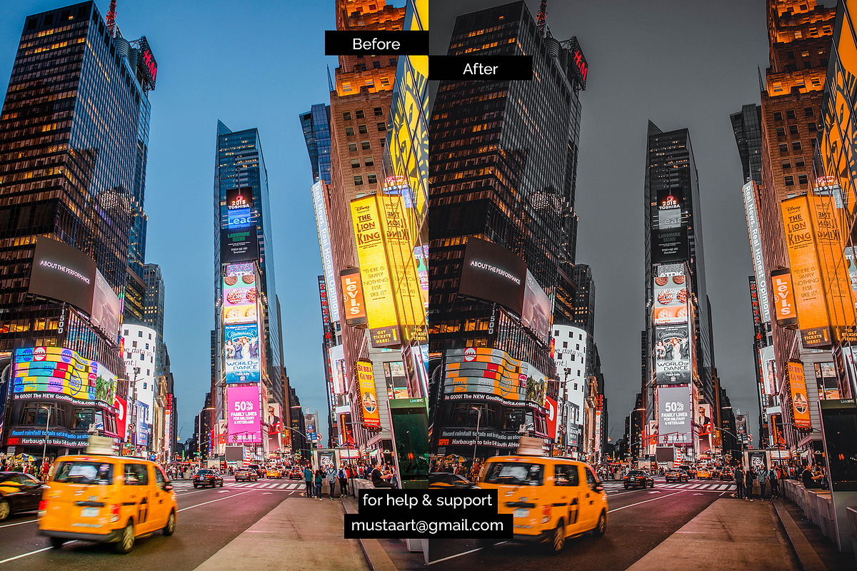Black x Orange - Urban CR Filter, an Action Add-On by MustaART (Photo 11 of 15)