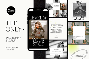 The Only Canva Instagram Bundle