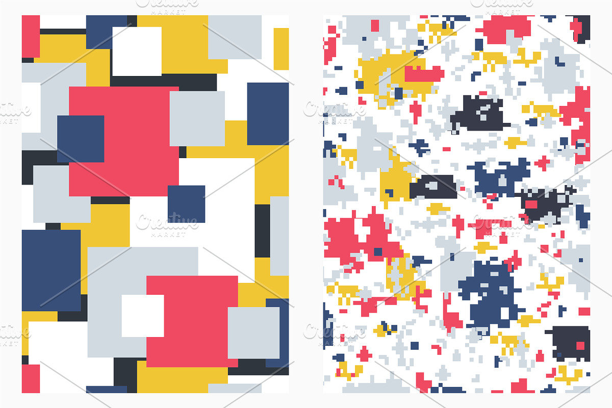 Colorful abstract artistic covers, a Brochure Template by ExpressShop (Photo 4 of 5)