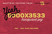 Halftone Texture Pack, a Texture Graphic by Petr Knoll (Thumbnail 3 of 5)