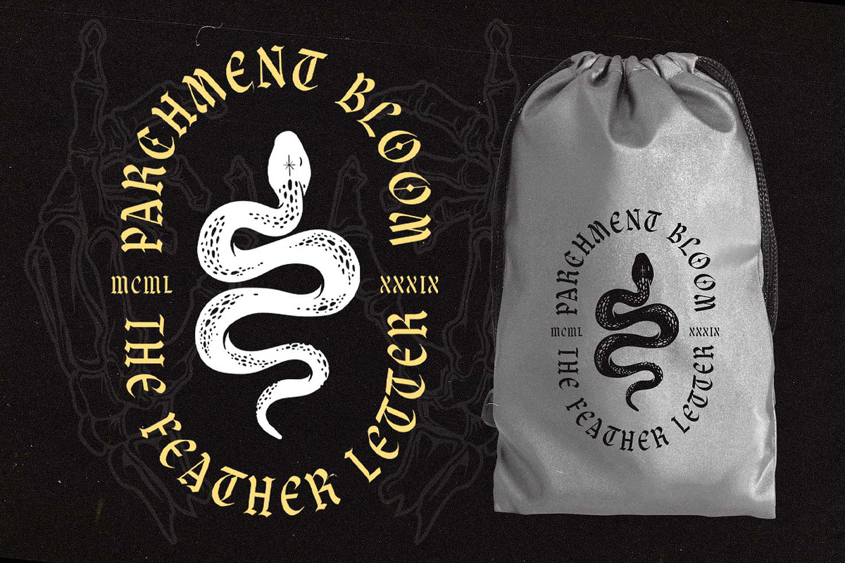 Braveson - Blackletter Style, a Blackletter Font by Arterfak Project (Photo 13 of 15)