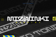 Mizwinki Display Font Family, a Sans Serif Font by Tondi Type Studio (Thumbnail 1 of 12)