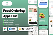 Barcelle  - Food Ordering App UI Kit, an UI Kit Template by piyush608 (Thumbnail 1 of 8)