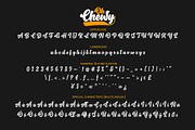 Oh Chewy - Sweet & Bold Script Font, a Script Font by Motokiwo (Thumbnail 7 of 8)