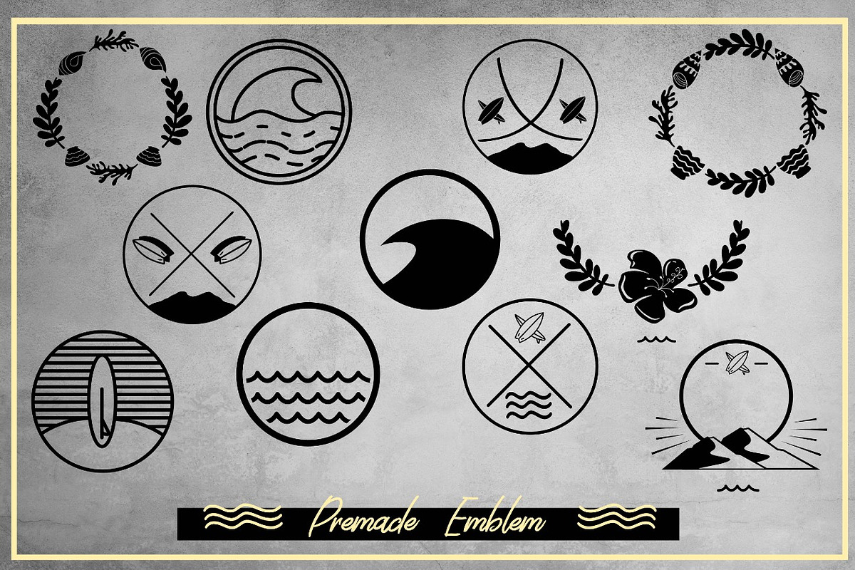 Summer & Nautical Design Pack, an Illustration by Rustype (Photo 2 of 6)