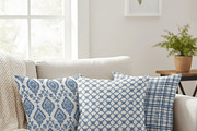 Blue Toile de Jouy Pattern Paper Set, a Pattern Graphic by Maishop (Thumbnail 12 of 15)