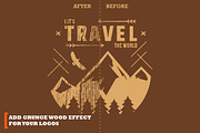 18 Real Wood Vector Textures, a Texture Graphic by Artem Vorotnikov (Thumbnail 4 of 6)