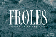 FROLES Modern Serif Font