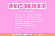 Makeup Shop Banner Templates, a Shopify Template by SunshineStudioBoutique (Thumbnail 2 of 7)