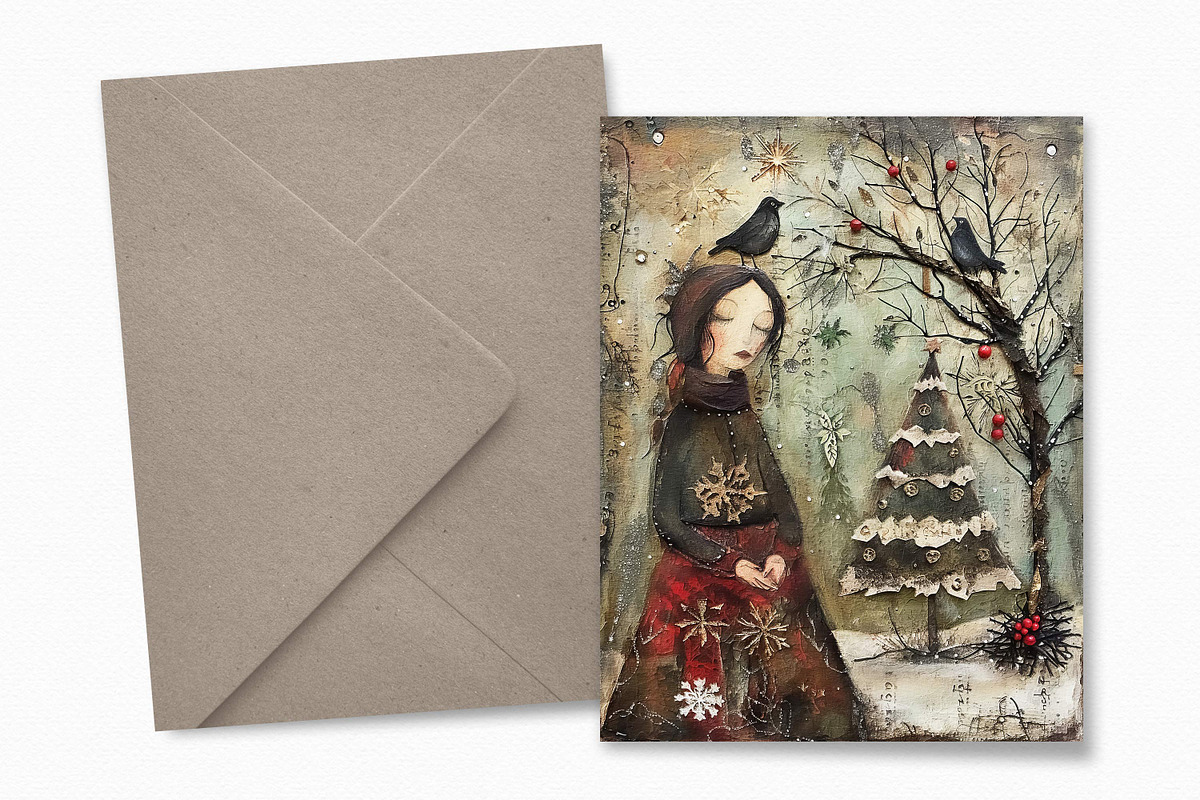 Christmas Collages, a Decorative Illustration by rileyBgraphics (Photo 3 of 6)