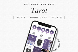 Tarot Reading Social Media Template