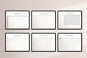 Undated Monthly Digital Planner, a Templates & Theme by Ahsanjaya (Thumbnail 7 of 9)