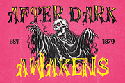 Halloween Raven Bold Horror Font, a Blackletter Font by Haps Space (Thumbnail 10 of 12)