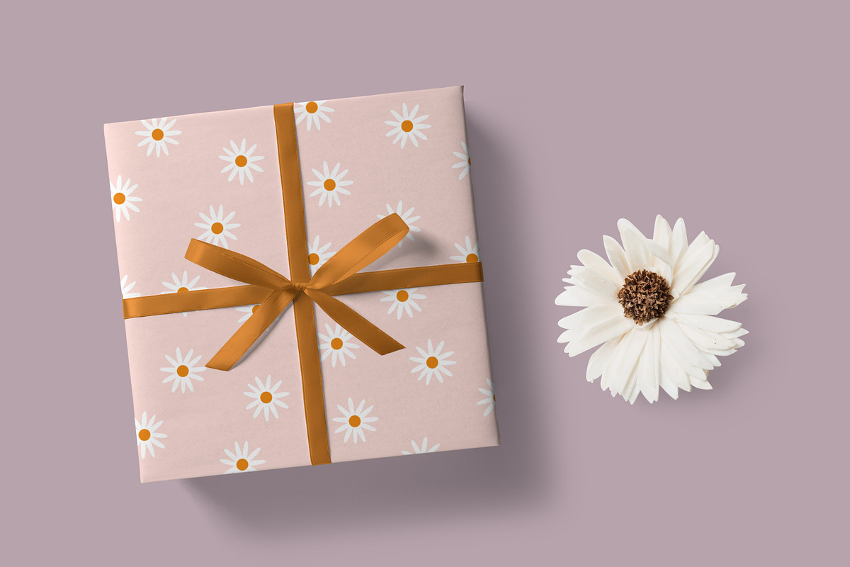 Daisy flowers, seamless patterns, a Pattern Graphic by Good Studio (Photo 5 of 15)