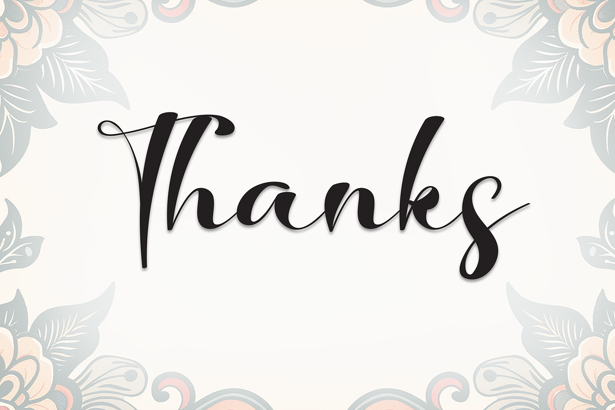 Hailey Batique | Script Font, a Handwritten Font by Scratchones (Photo 8 of 8)
