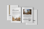 Magazine Mock-ups, a Books & Magazine Mockup by Getdesign (Thumbnail 4 of 5)