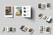 A4 Bifold Brochure Mockups, an Advertising Mockup by artimasa (Thumbnail 1 of 7)