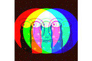 Cry Moon, a Decorative Illustration by Natalia Flurno (Thumbnail 5 of 7)