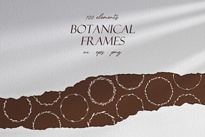 Botanical Frames. Part III