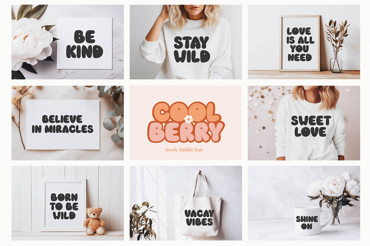 Awesome Retro Bundle - 8 Groovy Font, a Handwritten Font by BarcelonaShop (Photo 2 of 8)