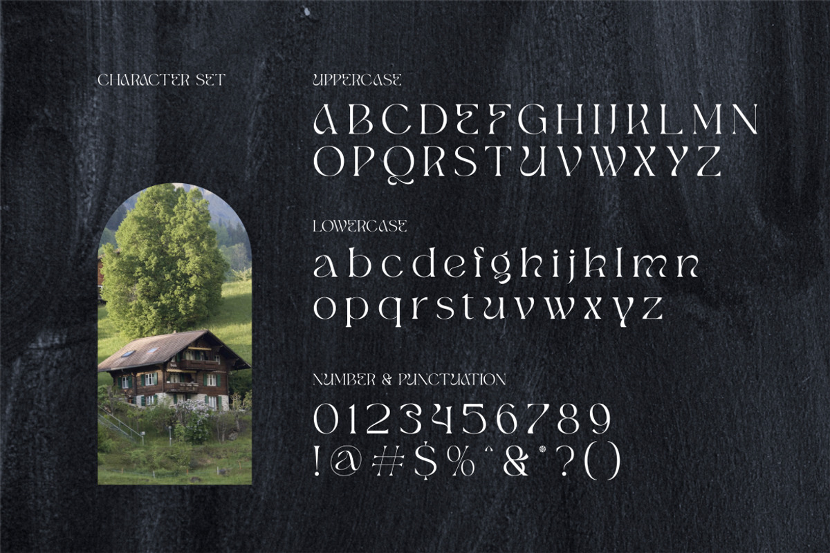 Qugen Luxury Serif Font, a Serif Font by Catalystco Studio (Photo 2 of 7)