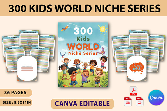 300 Kids World Niche Series Planner preview 7