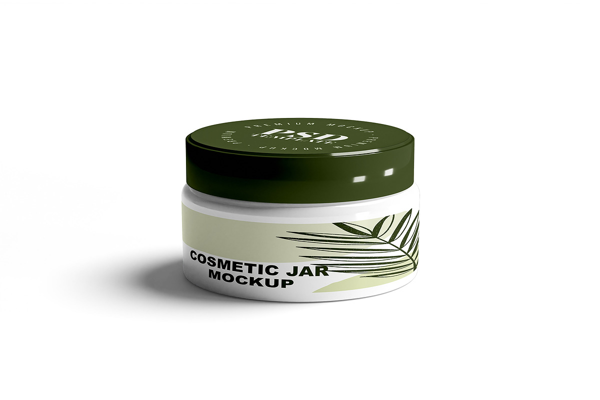 Cosmetic Jar Mockup, a Product Mockup by GraphicsPixel (Photo 3 of 3)