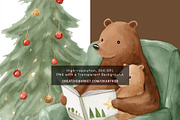 Cute Christmas Clipart – 53 PNG, a Seasonal Illustration by OKArtHub (Thumbnail 5 of 9)