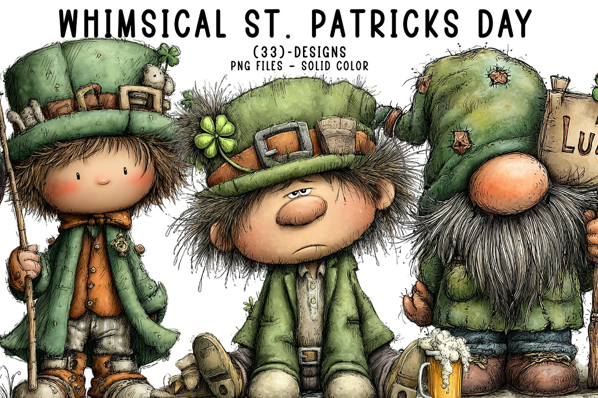 whimsical st patricks day, an Illustration by CreationArt (Photo 1 of 5)