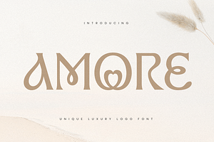 Amore - Unique Luxury Logo Font