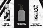 Black and White Geometric Patterns, a Pattern Graphic by ComelyPics Shop (Thumbnail 2 of 7)