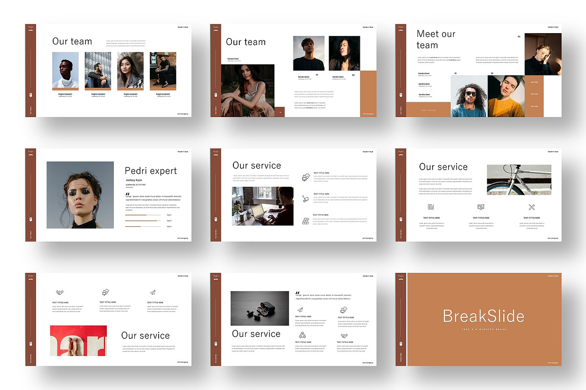 Pedri - Business PowerPoint Template, a Presentation Template by Dens Creative Studio (Photo 3 of 6)