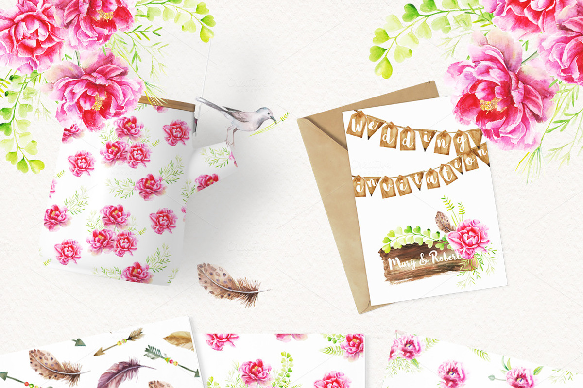 Floral Patterns Bundle 90% OFF, a Pattern Graphic by Spasibenko Art (Photo 18 of 21)
