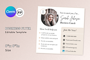 Coaching Flyer Template, a Marketing Template by PittaFinePrint (Thumbnail 1 of 4)