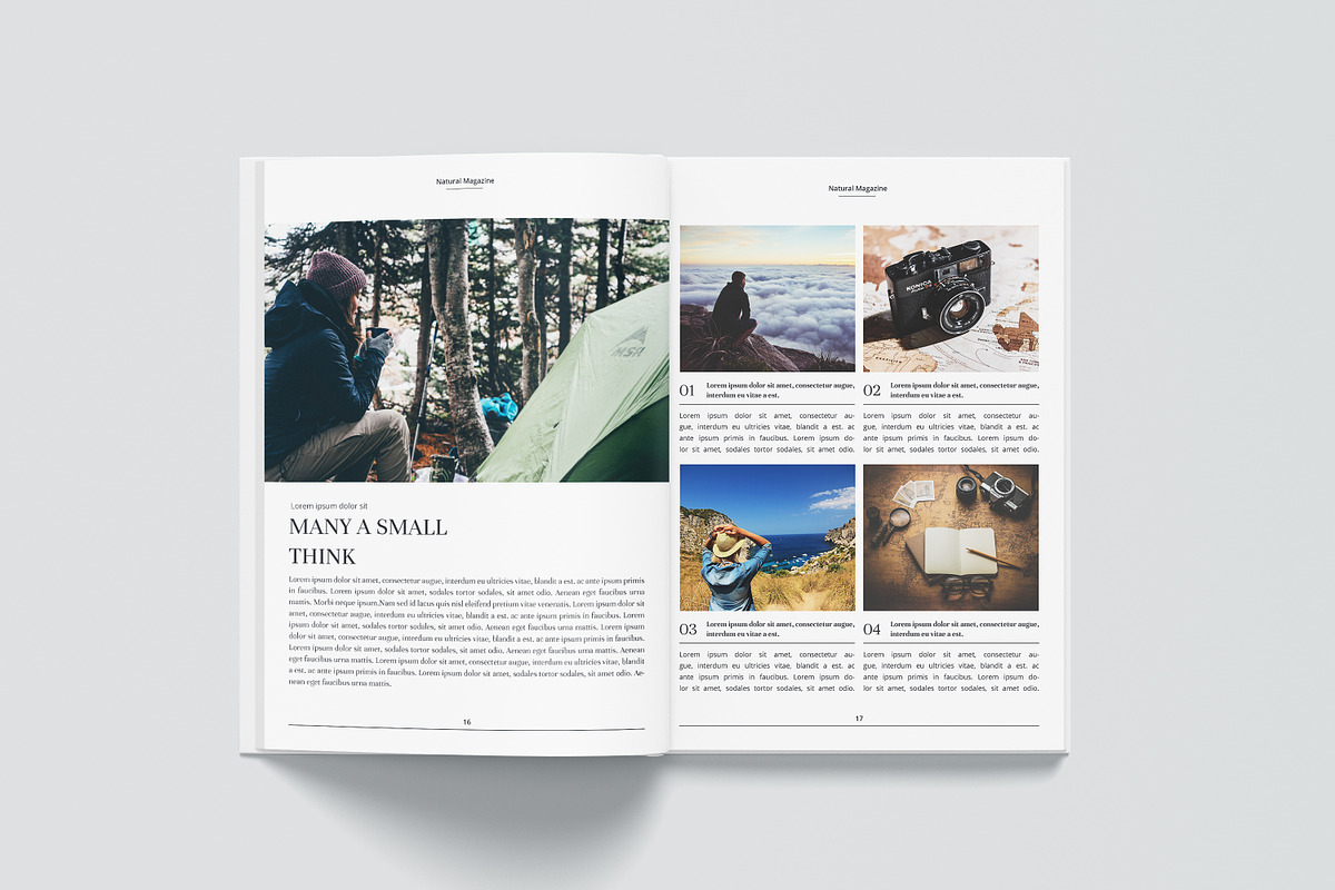 Natural Magazine, a Magazine Template by obidullah_01 (Photo 11 of 14)