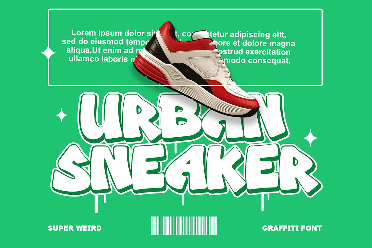 Wush - Graffiti Display Font, a Handwritten Font by Luna Shop (Photo 5 of 6)