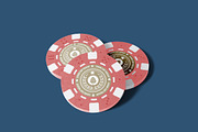 Set Casino Tokens Mockup, a Product Mockup by OneVectorStock (Thumbnail 3 of 13)