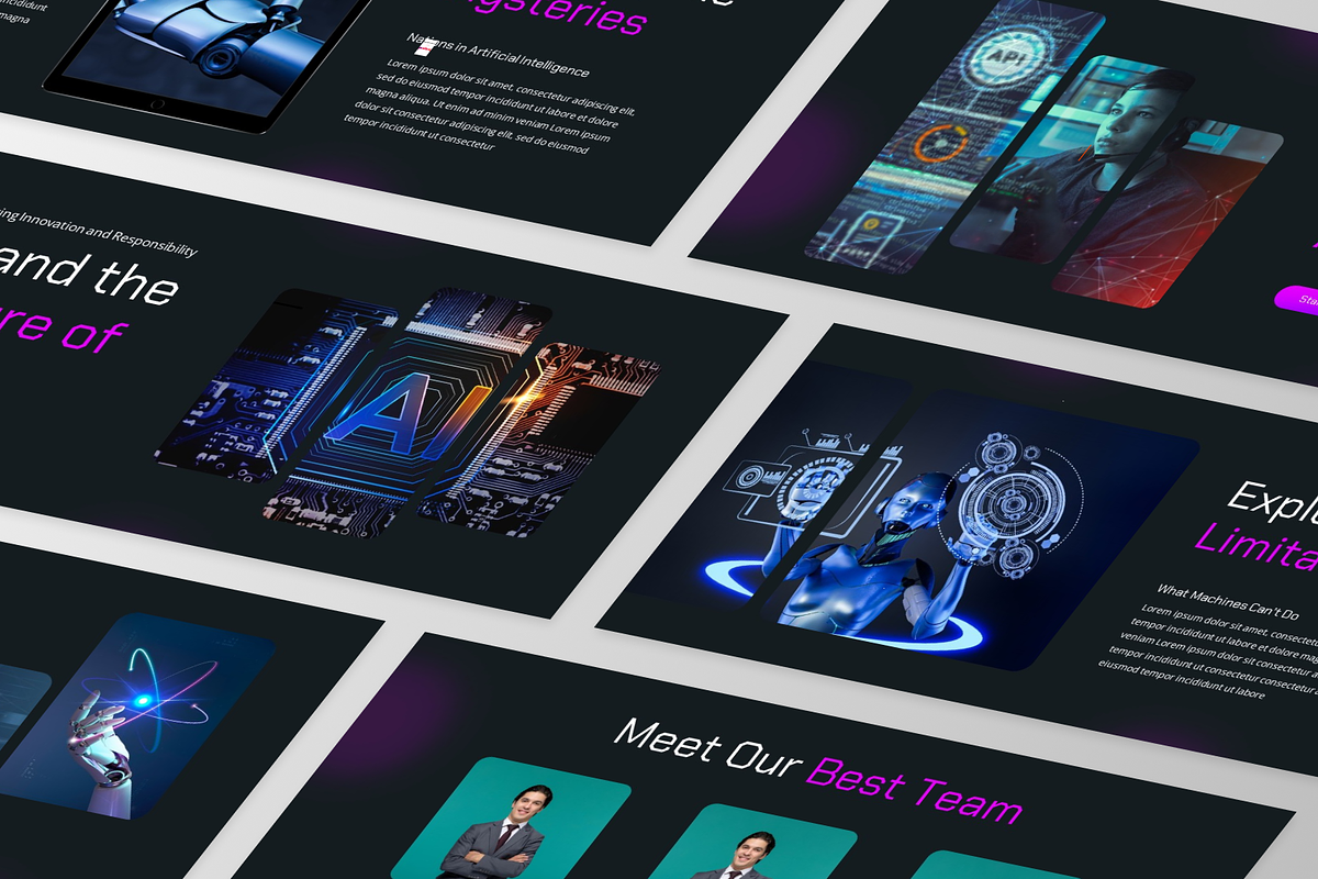 AITech - Artificial Intelligence, a Presentation Template by GraphauseProject (Photo 2 of 6)
