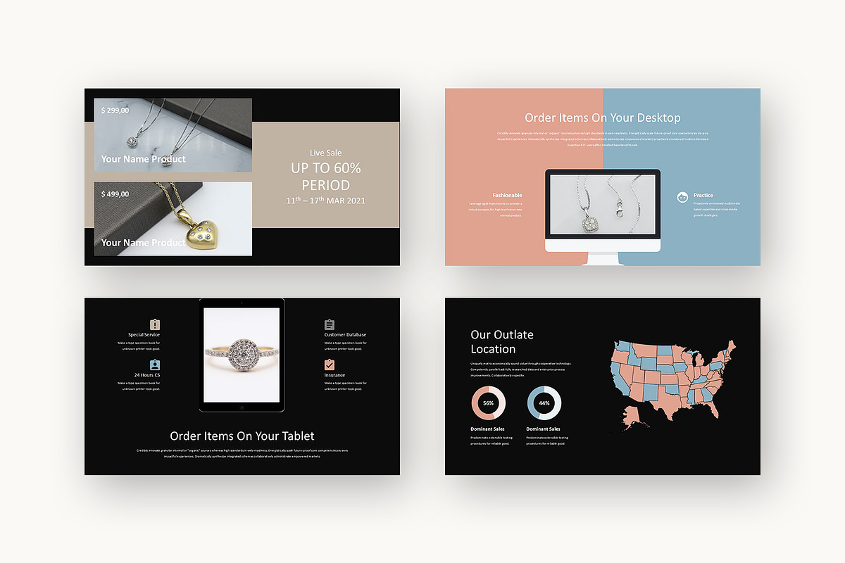 Orju : Jewelry Brand Keynote, a Presentation Template by Punkl Camp (Photo 15 of 16)