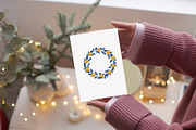 Christmas in Blue, an Illustration by YuliTeh_art (Thumbnail 5 of 11)