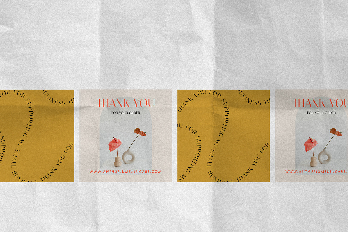 Anthurium Print Cards Collection, a Stationery Template by Evgeniya Goktas (Photo 3 of 7)