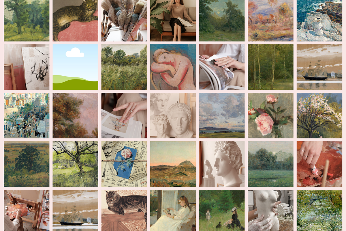 The Artist Stock Photo Bundle, a Photo by The Flossy Finch (Photo 9 of 12)