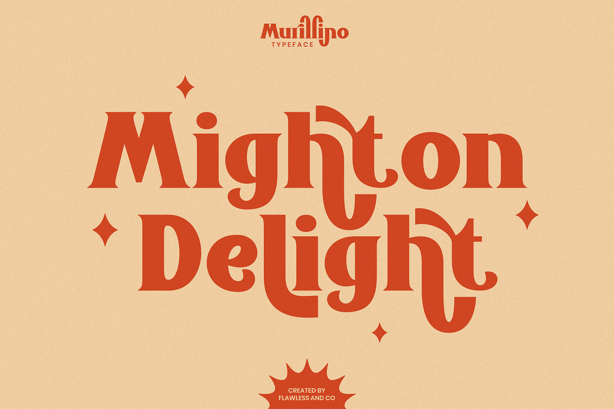 Murillino – Retro Serif Font, a Serif Font by Flawless And Co (Photo 8 of 10)