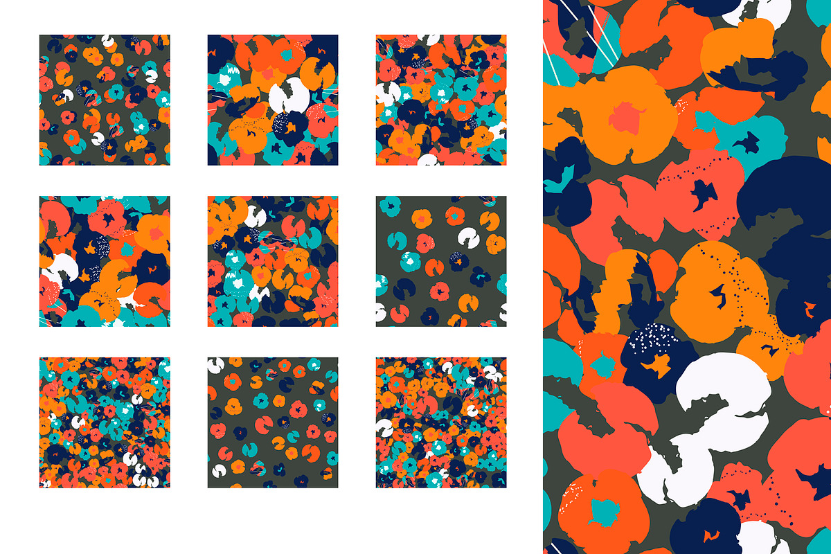 67% OFF Floral patterns bundle, a Pattern Graphic by Ibrin's Shop (Photo 6 of 16)