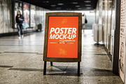 Poster mockups, a Print Template by graphaddikt (Thumbnail 3 of 6)