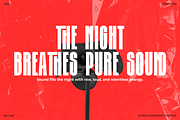 Kalina - Ultra Condensed Font, a Sans Serif Font by Say Studio (Thumbnail 9 of 12)