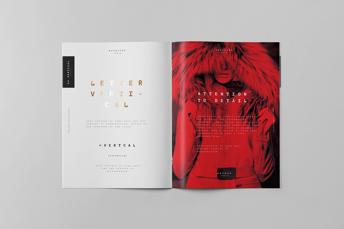 US Letter Brochure Mock-up 3, a Books & Magazine Mockup by Yogurt86 (Photo 5 of 13)